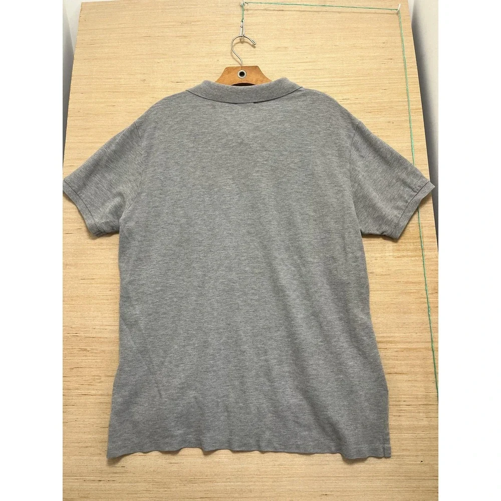 Polo Ralph Lauren Polo Shirt Mens XL Gray Custom Fit Classic Short Sleeve Casual
